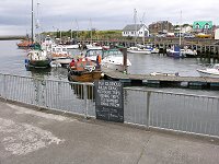 The MV Glorious at the harbour